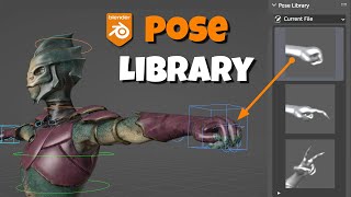 Blender Pose Library Tutorial screenshot 5