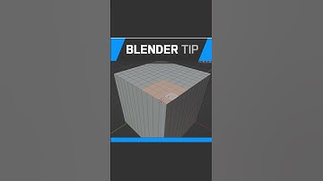 Blender: Extrude Inwards with Extrude Manifold #blendertutorial #blender3d #shorts