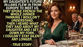 My Future Daughter-In-Law’s Family Mocked Me In French — They Froze When I Replied Fluently