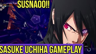 The Ultimate Perfect Susanoo Jump Force Sasuke Uchiha Rinne Sharingan Gameplay Uchiha Burn