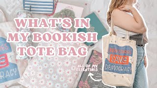 WHATS IN MY BOOKISH TOTE | my everyday essentials @GracewithBooks