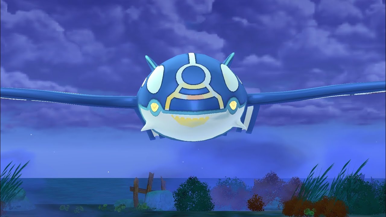Wild Primal Kyogre turned into Zoura