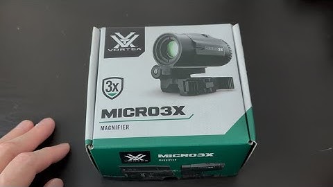 Vortex Micro 3X Magnifier Unboxing - The Calm Pew