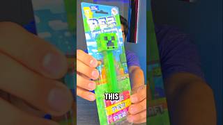 First Time Trying A Minecraft PEZ Dispenser! #minecraft #shorts #lexterdude