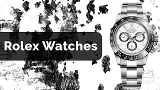 Rolex Daytona Panda Watches