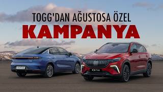 Türkiye'nin yerli ve milli otomobili TOGG'un Ağustos kampanyası devam ediyor