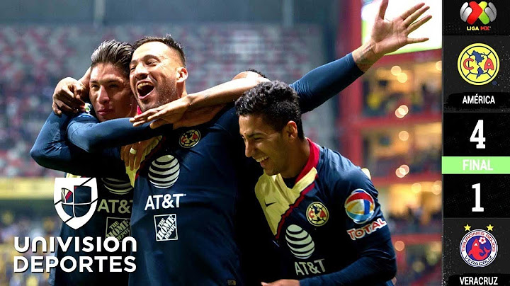 América 4-1 Veracruz - RESUMEN Y GOLES – Apertura 2018 Liga MX