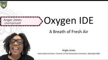 Oxygen IDE Test Automation