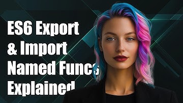 ES6-export en -import begrijpen: benoemde functies uitgelegd