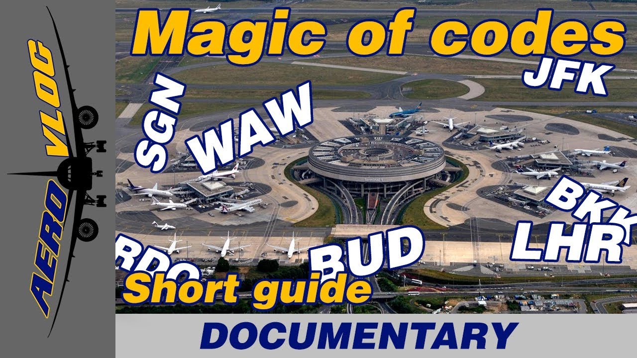 Airport codes - all you need to know | AeroVlog [ENG+SUBS]