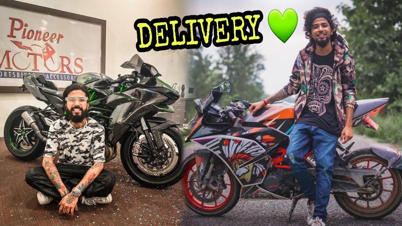 Babu Bhaiya New Superbike DELIVERY // bike ka akhri sopna finally pura ...