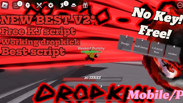 *NEW WORKS V2*💪Roblox script tsbg Best KJ script | Working dropkick | best animation | Mobile/PC🦀 KJ