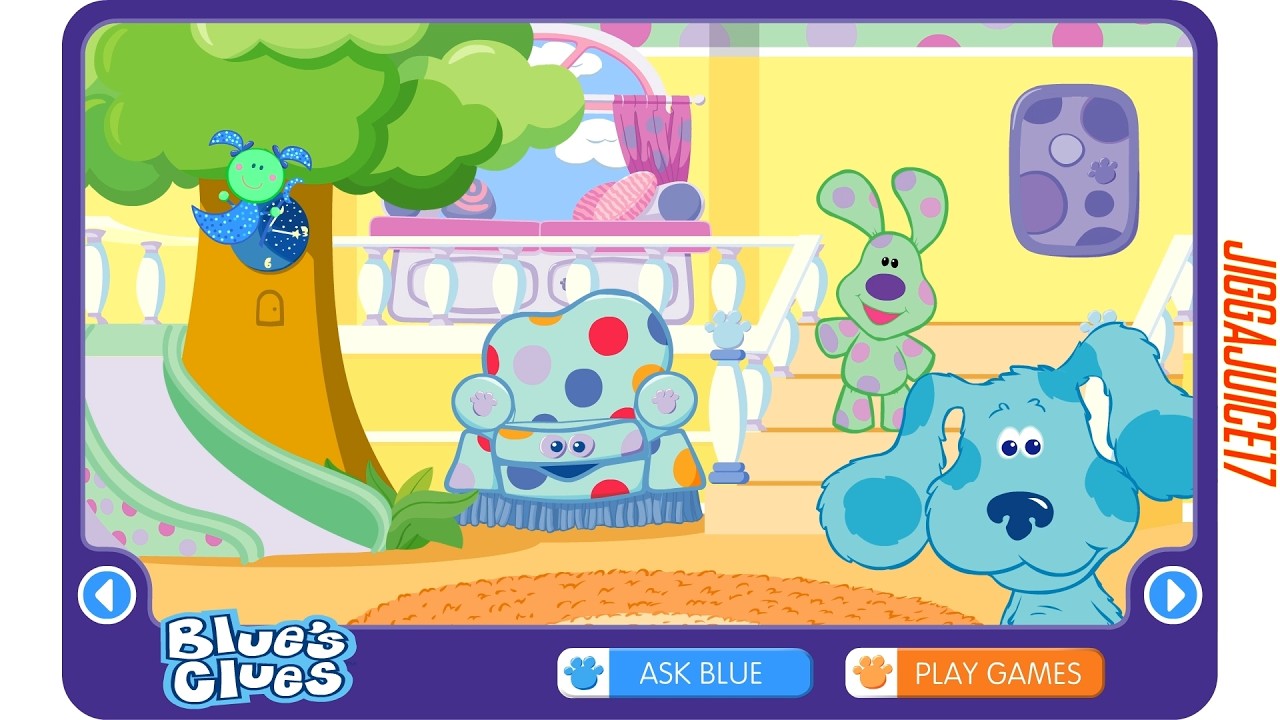 Blue's Clues - Blue's Room Flash Game (No Commentary)