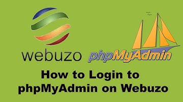 How to Login to PhpMyAdmin on the Webuzo Control panel 2018
