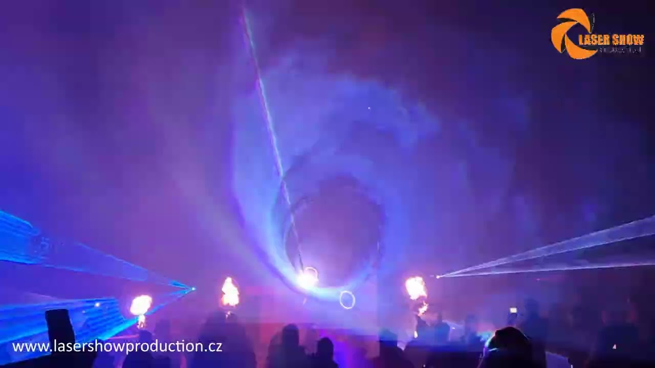 LASER SHOW PRODUCTION - Venkovní RGB Laser show - YouTube