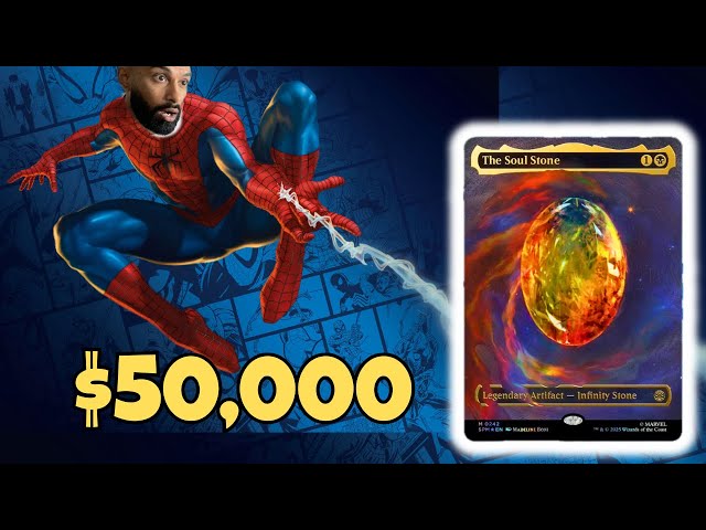 Chasing the $50,000 Soulstone: Spider-Man MTG Gift Bundle Unboxing