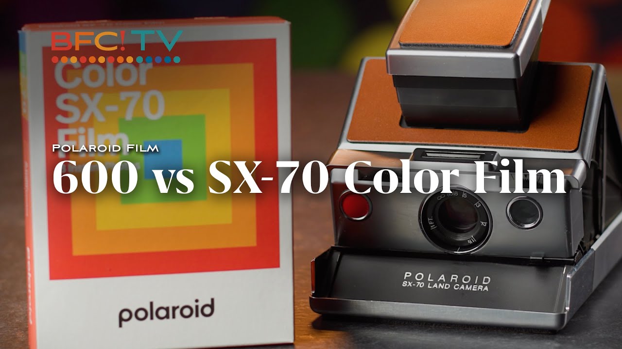 Polaroid Color SX-70 Instant Film (8 Exposures) 6004 B&H Photo