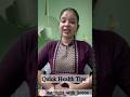 “Health doesn’t need to be complicated—just consistent 💚Try these quick tips!”