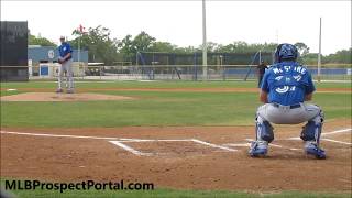 Jon harris warming up with reese mcguire - 2018 milb st
http://www.mlbprospectportal.com watch all videos in high definition
(hd) toronto blue jays rhp pro...