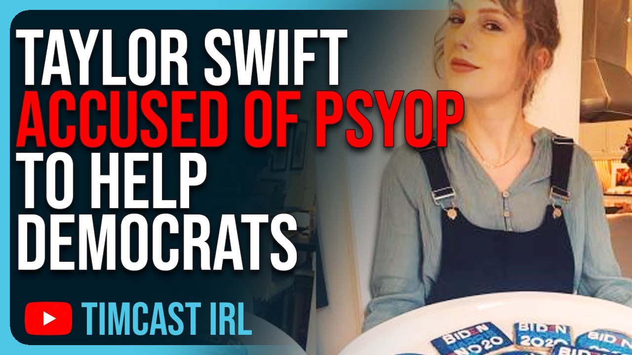 Taylor Swift ACCUSED OF PSYOP To Help Democrats, But She FAILED To Get Anyone To Register To Vote