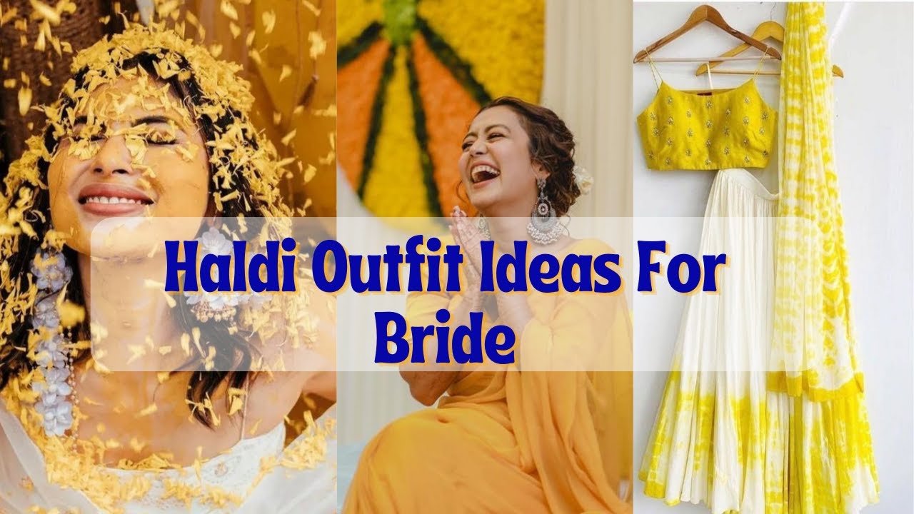 15 Gorgeous Haldi Ceremony Dress ideas For Brides in 2023