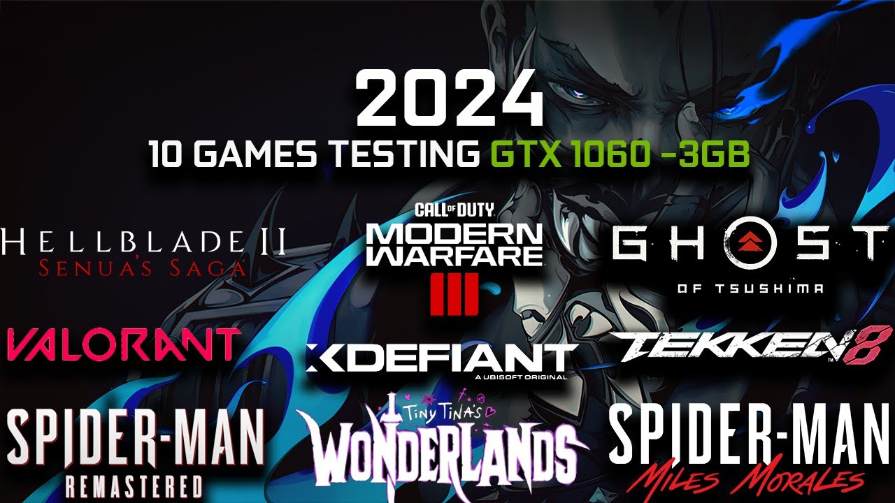 SS☀SALE｜i7-4790♪未使用GTX1060/ゲーム,配信,編集等 GTX 1060 3GB + i7 4790 | Test in 16 Games | GTX 1060 Gaming - YouTube