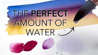 Beginner Watercolour - The ULTIMATE Guide To Water Control!