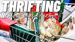 THRIFTING CHRISTMAS DECOR 2020 | Thrift With Me - Value Village Thrift Haul