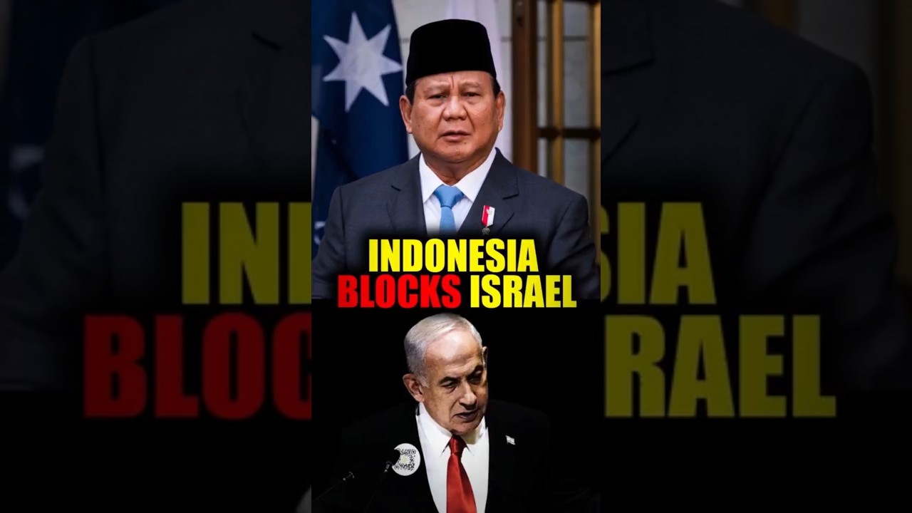 Индонезия блокирует израильских спортсменов 