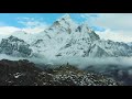 The paradise nepal himalaya drone view   nepal in 4k everest