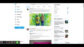 How to Search for Hashtags for slow chats on Twitter