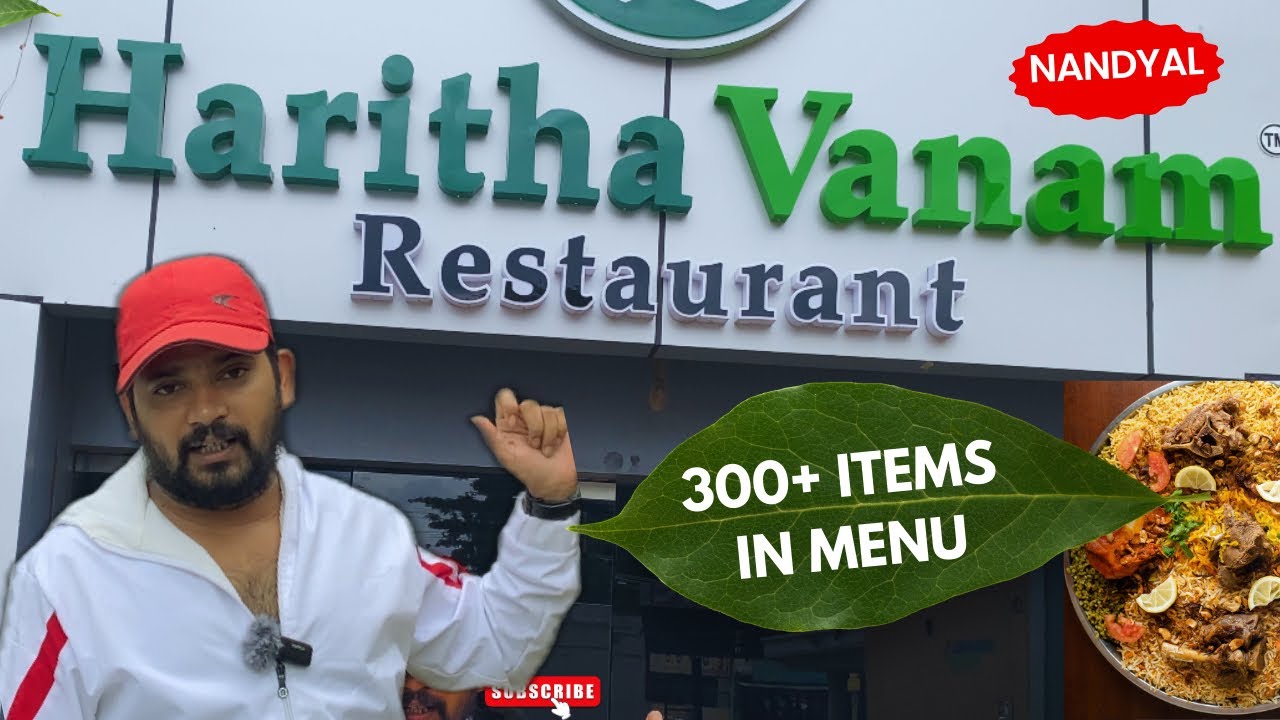 HARITHA VANAM RESTAURANT | Nandyal | 300+ varieties of food available at affordable prices 