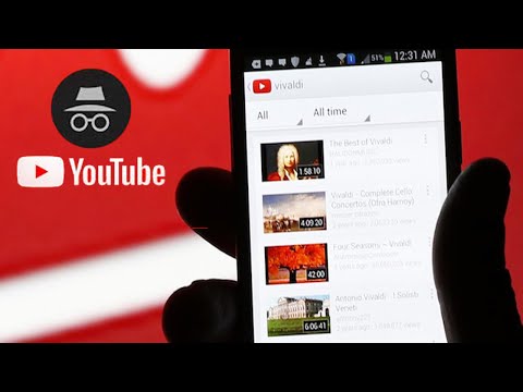 Comment activer et désactiver le mode navigation privée sur #Youtube?