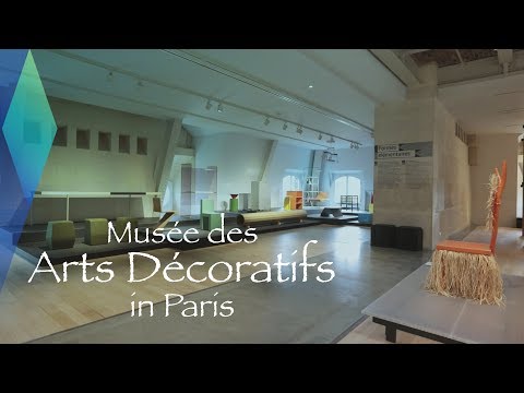 Vidéo: Musée des Arts Décoratifs à Paris