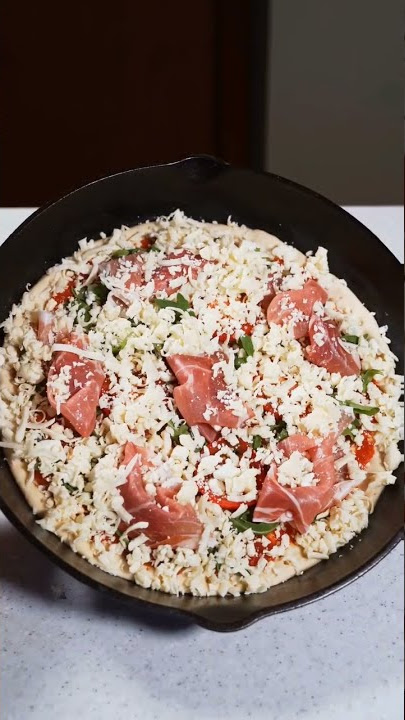 Prosciutto Di Parma Pizza! #shorts #pizza #prosciutto #recipe #pizzarecipe