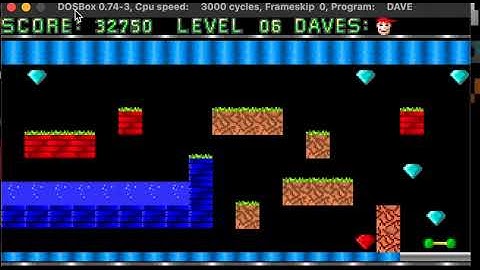 Dangerous Dave out-of-bounds read