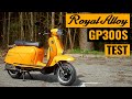 Royal Alloy GP 300 S Test - Wie fährt sich der neue Retro Scooter?