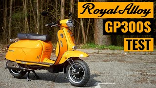 Royal Alloy GP 300 S Test - Wie fährt sich der neue Retro Scooter?