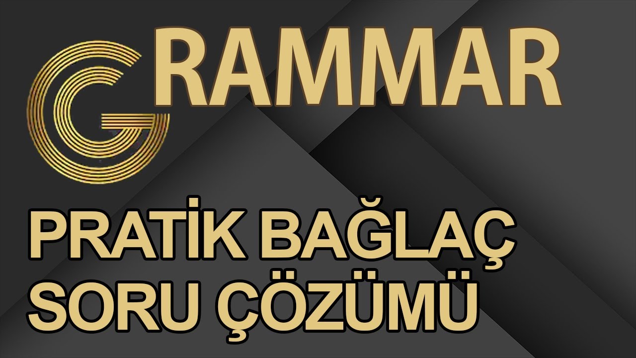 Ercüment Cem Çuhadar Pratik Bağlaç Soru çözümü