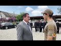 Министр внутренних дел Роберт Киут посетил специальный отряд быстрого реагирования МВД Абхазии.