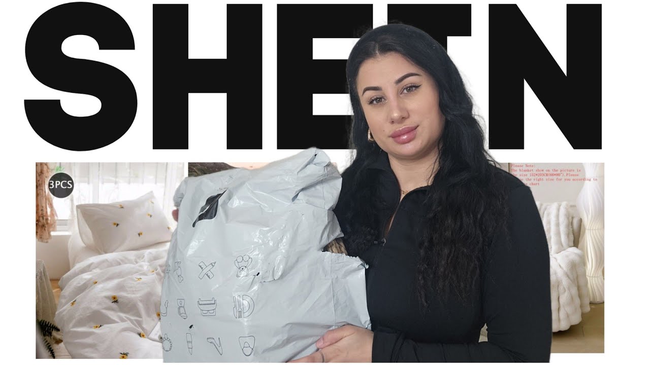 ✨️ SHEIN ✨️ Housse de couette / Plaid ...