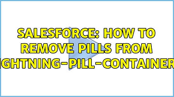 Salesforce: How to remove pills from lightning-pill-container?