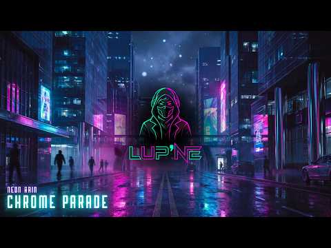 LUP'NE – Chrome Parade (Official Visualizer) | Neon Rain