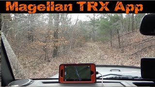 Magellan TRX Off Road GPS App for iPhone and Android    Awesome !