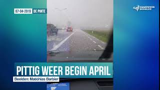 Hevige Hagel Tijdens Onweersbui 070419