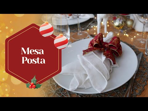 Mesa posta para a Ceia - Especial de Natal do Cooky #011