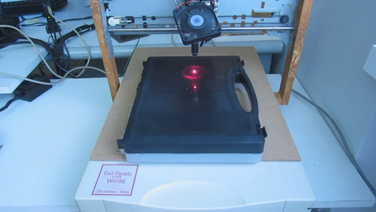 A DIY A4 Laser Engraver using ATmega328 - Electronics-Lab.com