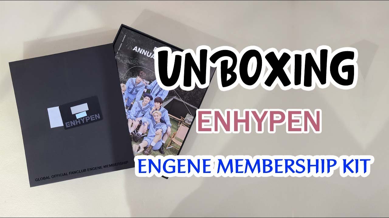 UNBOXING ENHYPEN 2021 SEASON'S GREETINGS (엔하이픈) - YouTube