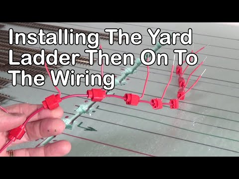 The BIG Staging Yard Build— Installing Wiring Two Different Ways (233)