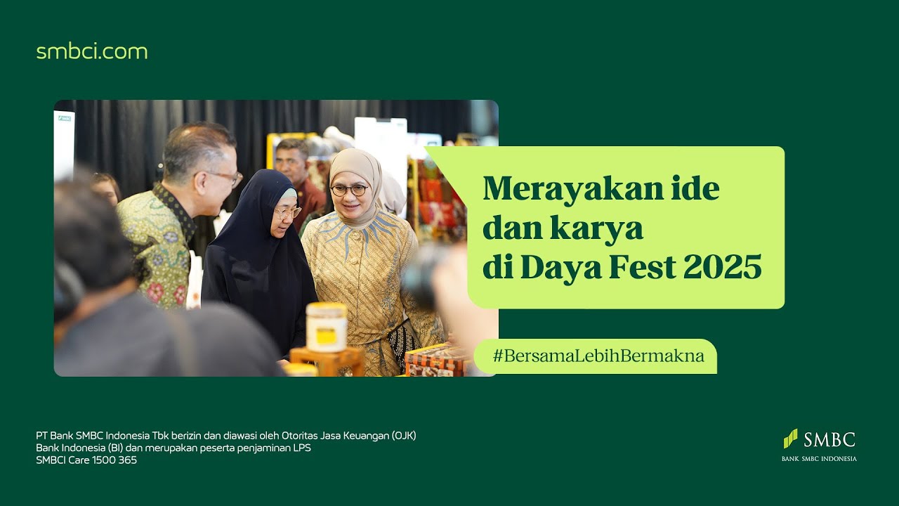 Merayakan ide dan karya di Daya Fest 2025.